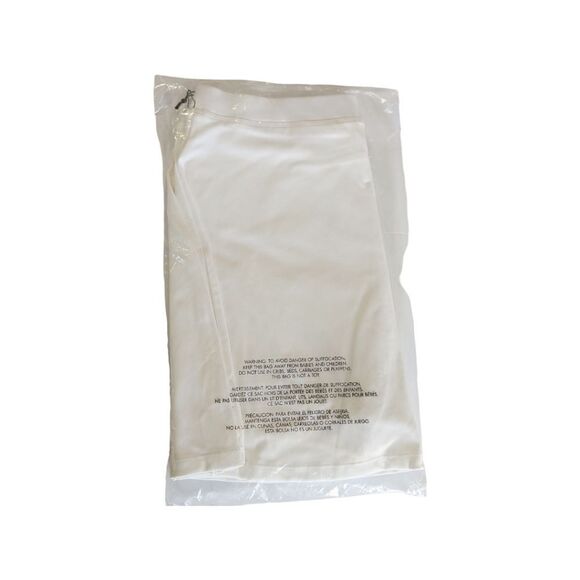 We‎ Wore What Active Solid High Waist Skort sz M in Optic White - Picture 7 of 12